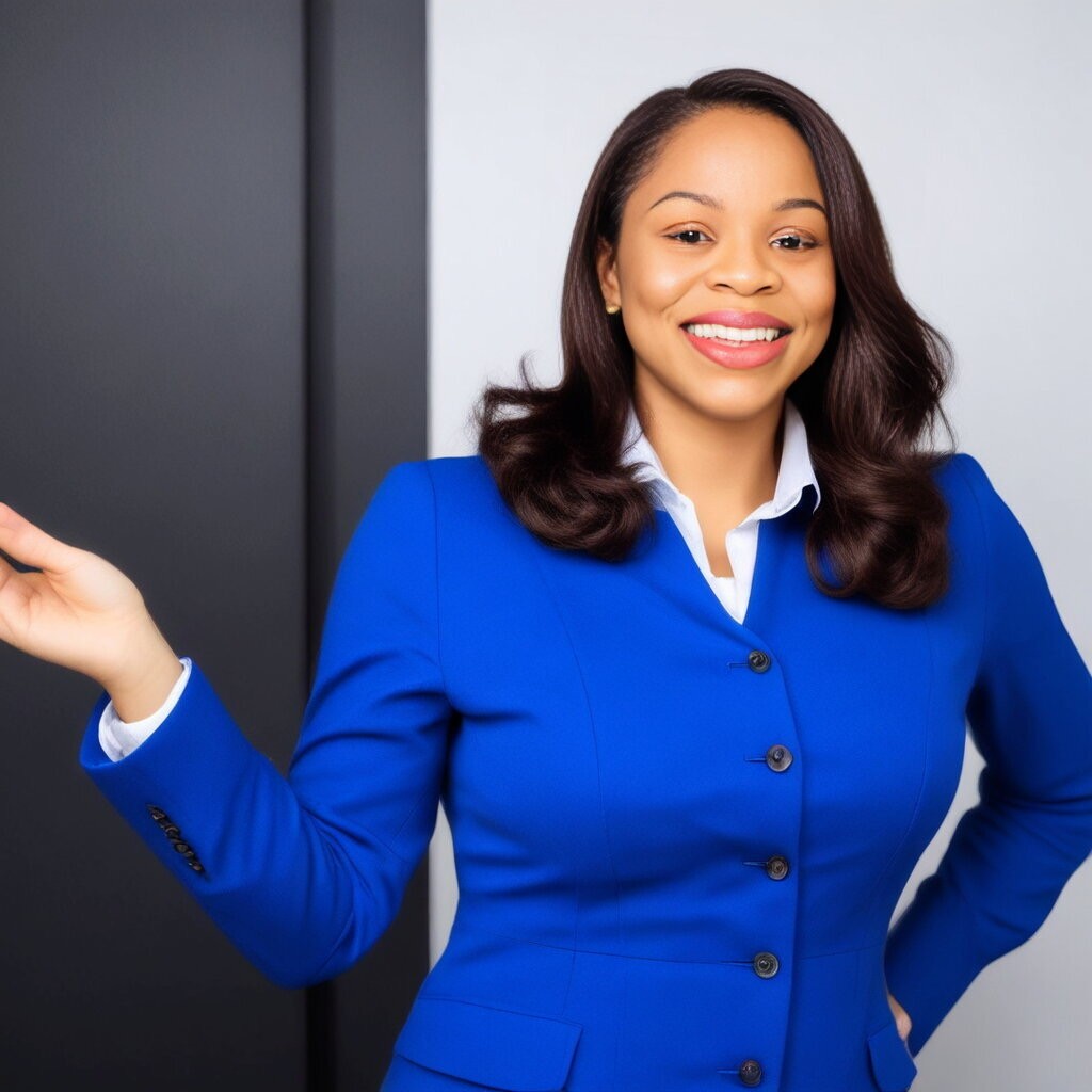 ATF Taxes professional wearing a blue suit